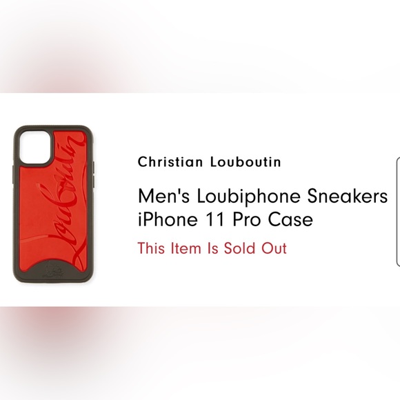 Christian Louboutin IPhone 11 Pro Max Case - Picture 3 of 7